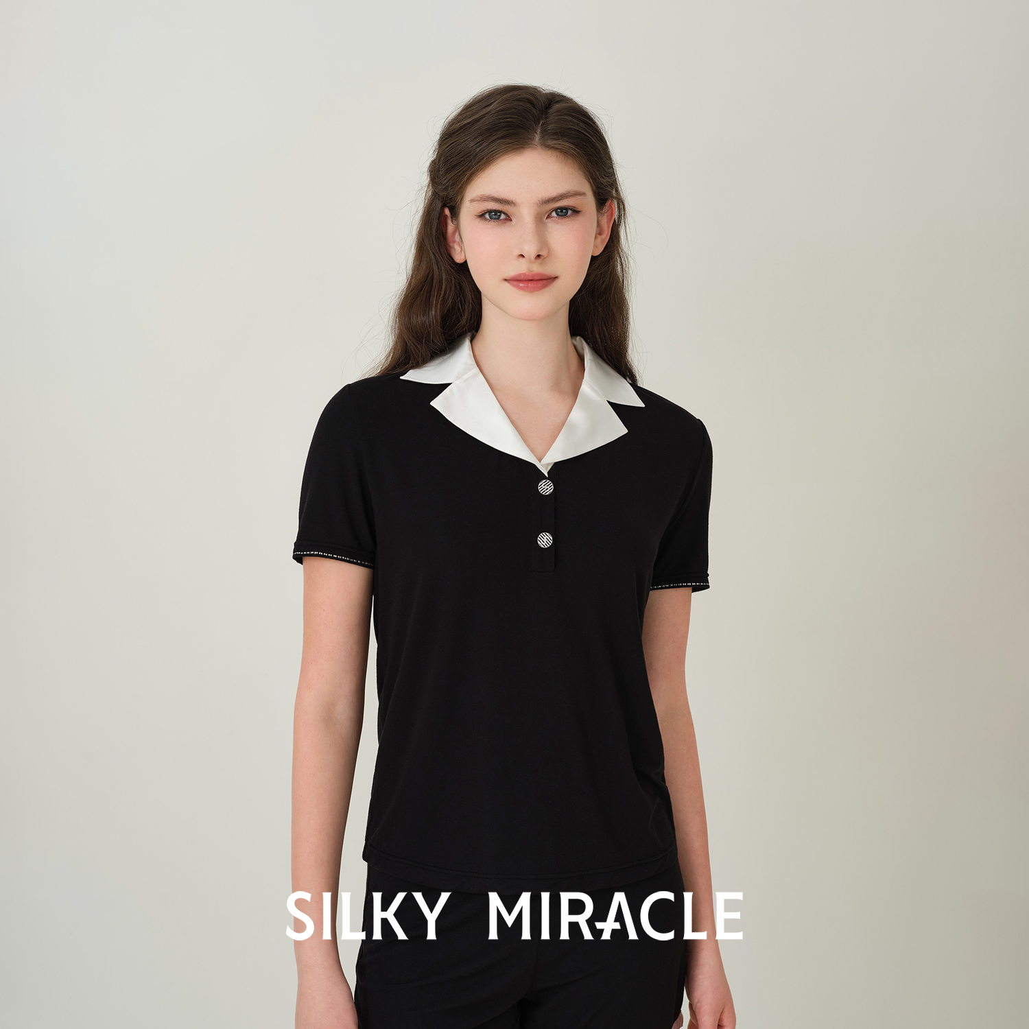 SILKYMIRACLE莫代尔短袖睡衣