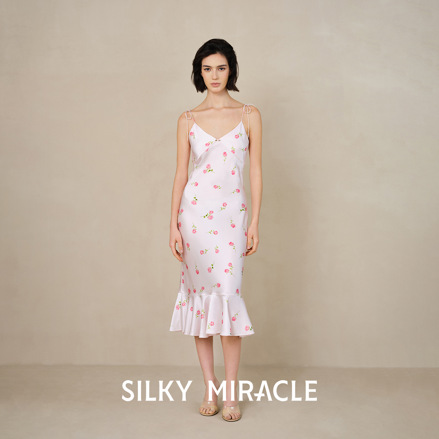 SILKYMIRACLE真丝鱼尾睡裙