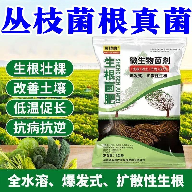 am菌丛枝菌根真菌菌剂生根发根生根冲施肥蔬菜果树移栽快生根菌肥