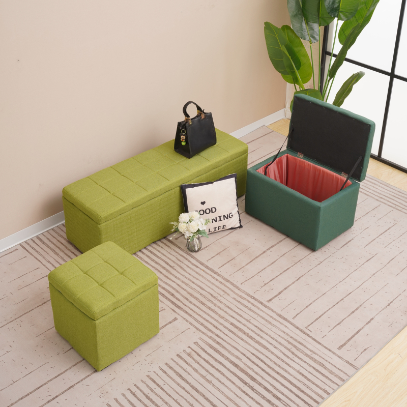 换鞋凳储物箱鞋店试鞋沙发凳服装店衣帽间穿衣凳女装店试衣间凳子