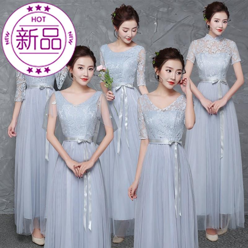 豆沙色大码伴娘礼服女2018新款姐妹服装伴娘团连衣g裙女晚礼服闺在类目 女装/女士精品, 婚纱/旗袍/礼服, 礼服/晚装中 - 来自Buy2taobao.com提供专业的淘宝代购服务