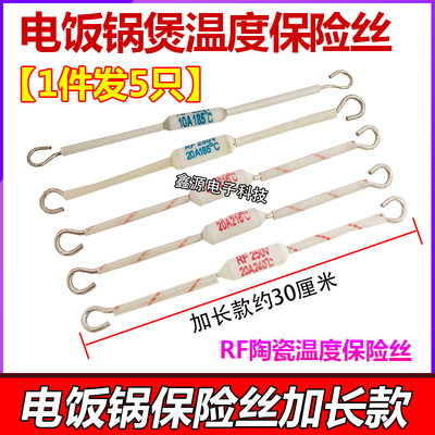 电饭锅陶瓷温度保险丝20a熔断器