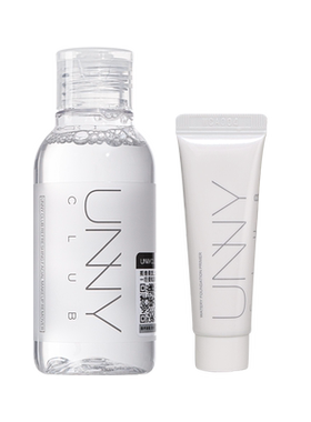 【U先试用】UNNY旗舰店卸妆水100ml隔离10ml简单便携底妆清洁卸妆