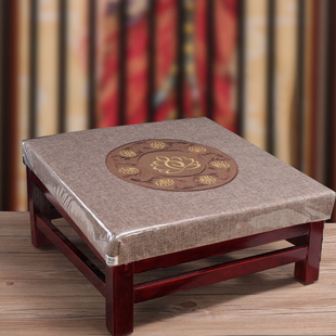 拜凳佛拜垫跪垫家用佛堂佛前寺院用磕头专业跪拜方形加厚莲花蒲团