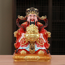 财神招财摆件八方来财佛家用供奉请文财神爷像佛像家里店铺用神像