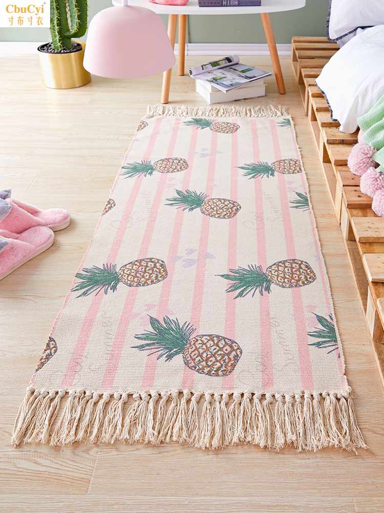 少女心地毯儿童卧室床边毯房间布置脚垫粉色女孩公主风独角兽地垫|ruв категории домашний ткань, мат - от Buy2taobao.com для оказания профессиональной услуги покупки агента Taobao