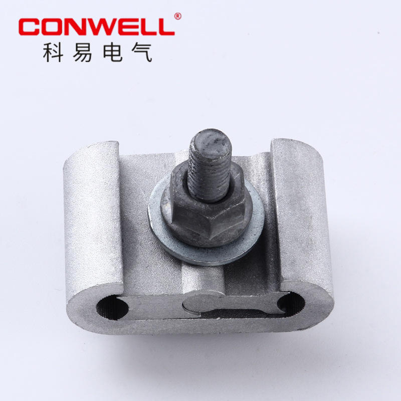 jc-3 楔型电缆铝接线夹 c型线夹套 铝合金线夹 金具量大