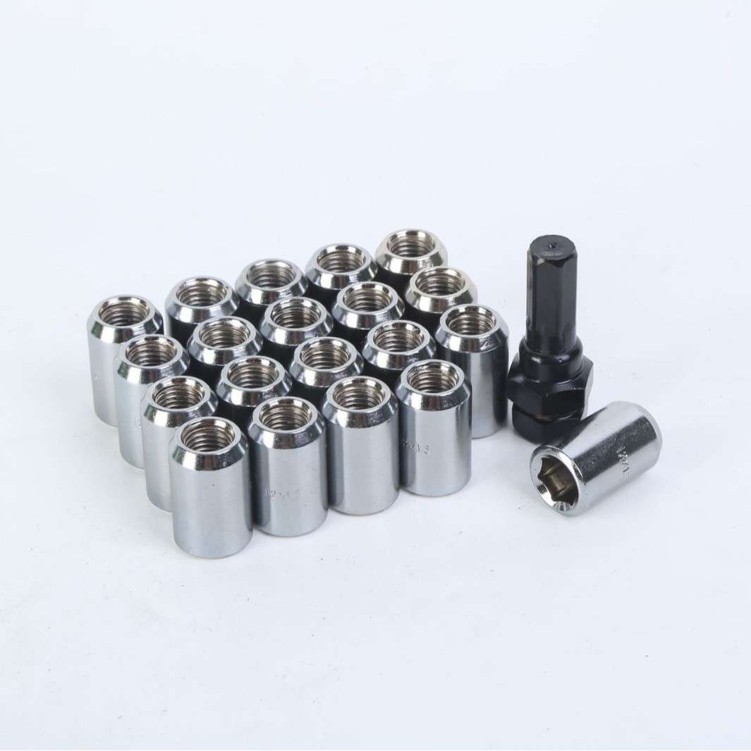 厂家直供汽车配件零件螺丝轮毂内六角螺母HEX12*32*20WHEEL NUT