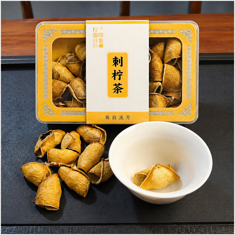 刺柠茶安岳特产柠檬茶刺梨茶水果茶调味茶