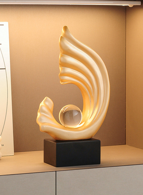 酒柜电视柜风生水起装饰品摆件轻奢高档客厅办公室高端大气上档次