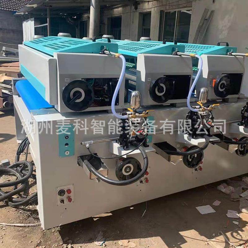 滚油机家具木材涂装机高速三辊自动化多功能家具涂装UV滚漆机