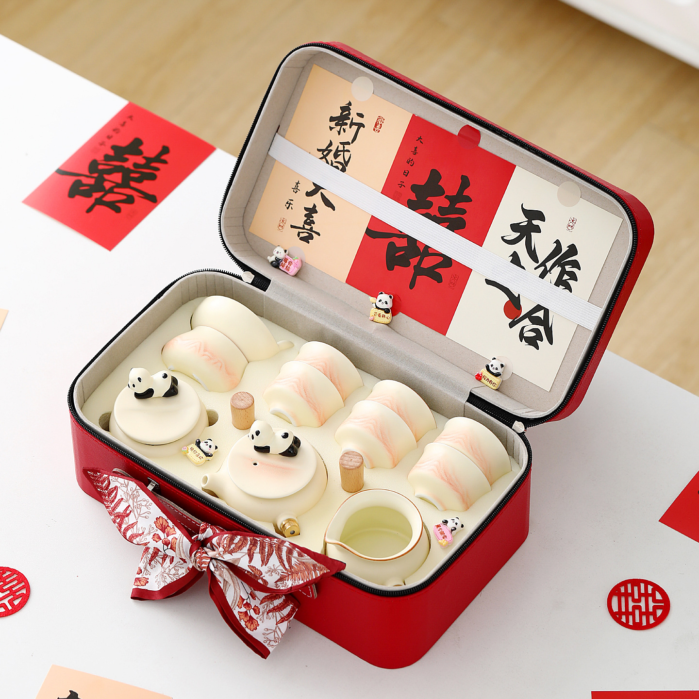 送闺蜜新娘结婚礼物茶具套装实用
