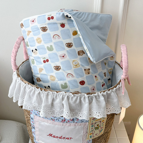 全棉凉感丝双面空调被可机洗