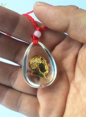 高端毛爷爷伟人项链主席人物头像饰品 人造玻璃 会议营销产品.7