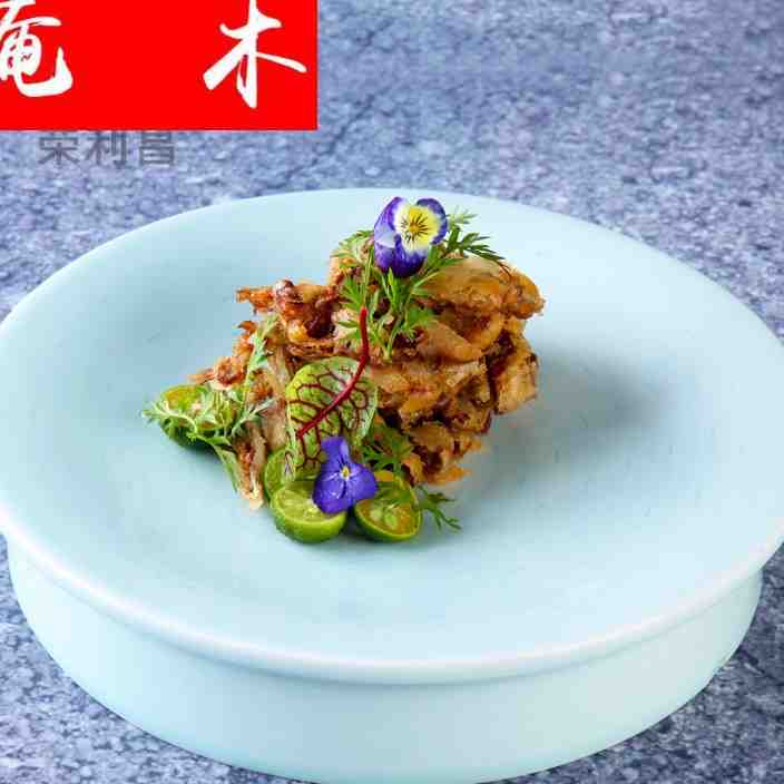 淹木酒店用品会所餐厅创意餐具分子料理特色个性意境菜创意菜盘