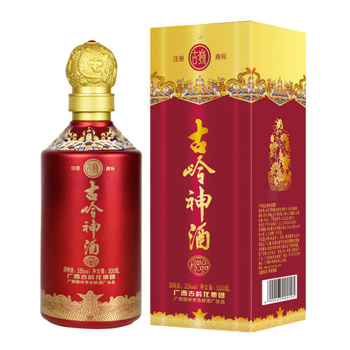 古岭神酒500ml单瓶珍品养生礼盒
