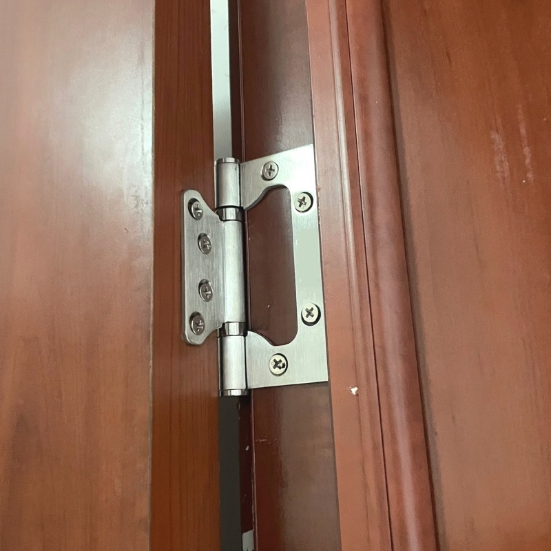 304不锈钢房门字母折页木门5寸4寸子母铰链加厚活页免开槽合页