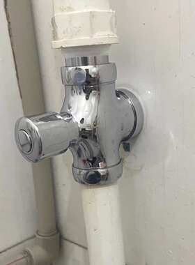开关便池大便池快开卫生间延时阀蹲便器冲洗全铜厕所冲水阀冲洗阀