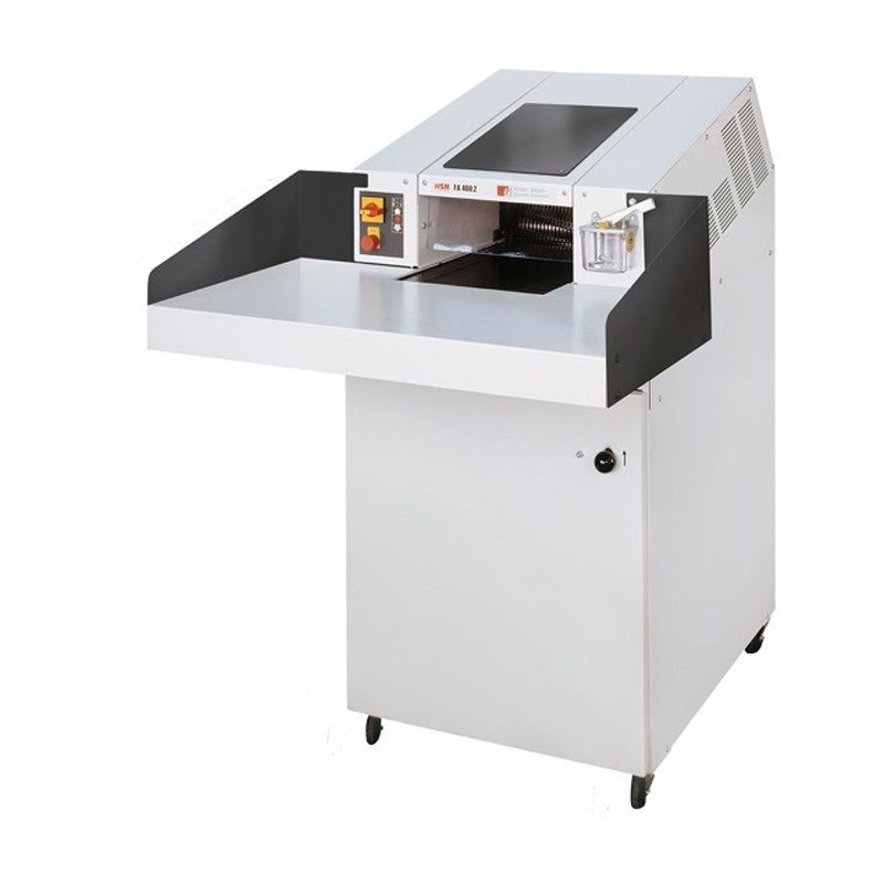 赫斯密（HSM) FA400.2带自动进料平台的大型碎纸机可碎光盘U盘