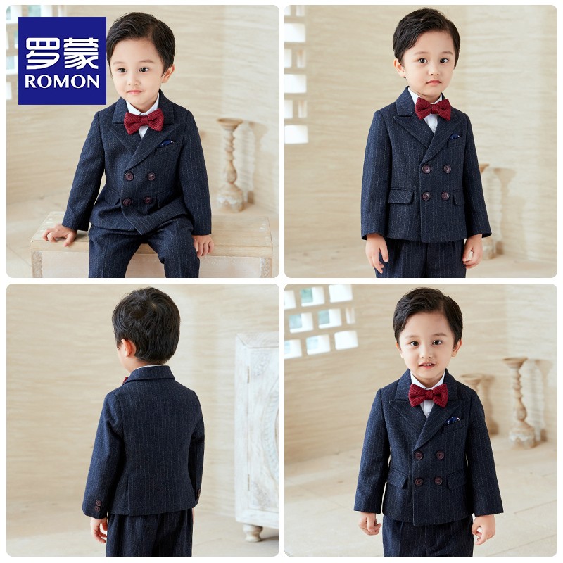 罗蒙儿童西装礼服套装