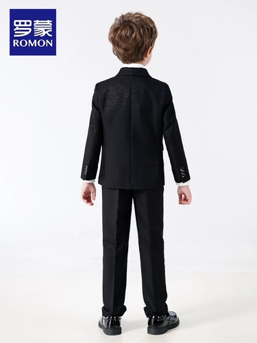 Детский классический костюм для мальчиков, платье девочки цветочницы, наряд для музыкальных выступлений