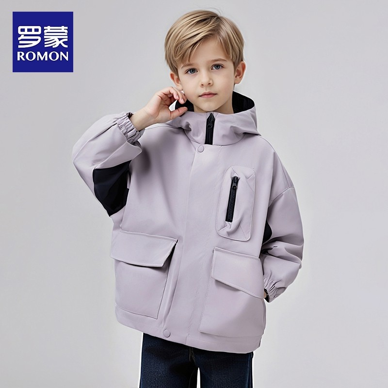 罗蒙童装男童加绒冲锋外套三合一儿童秋冬装2025新款防风软壳上衣,童装/婴儿装/亲子装,普通外套,淘宝优惠券,粉丝福利购,淘宝优惠卷