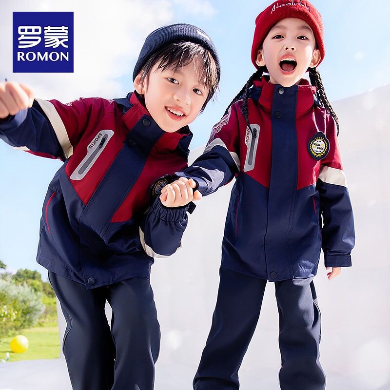 罗蒙小学生班服套装园服园服图片