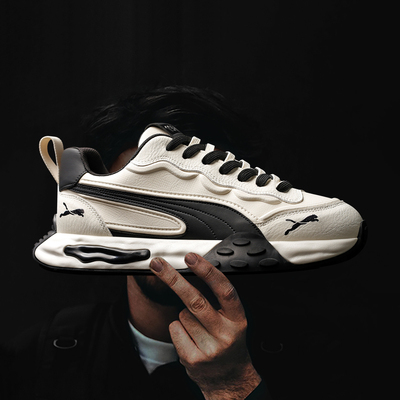 男鞋潮牌复古德训阿甘鞋