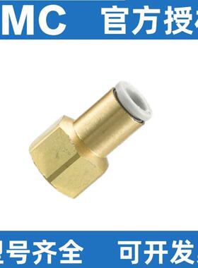 SMC直通接头Y-KQ2F03/04/05/06/08/10/12/16-M3/M5-01/02/03/04AS