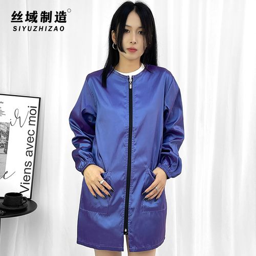 理发店围裙美发师剪发中工服透气