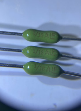 0251.062NRT1L 1/16A 125V 62mA 0.062A绿色轴向电阻式保险丝力特