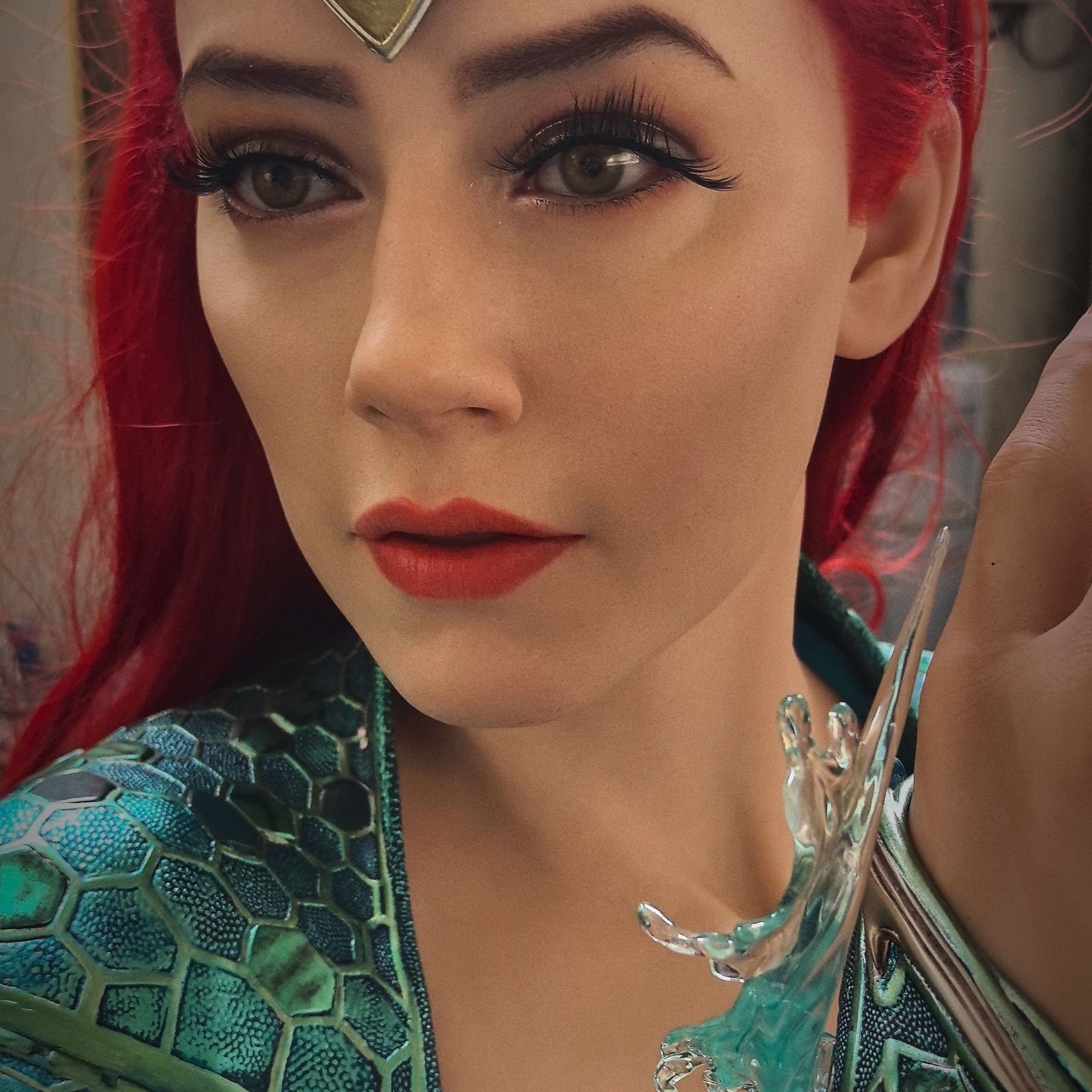 【MON私人订制】1/1海后湄拉 等身胸像全身像 GK树脂雕像潮玩摆件