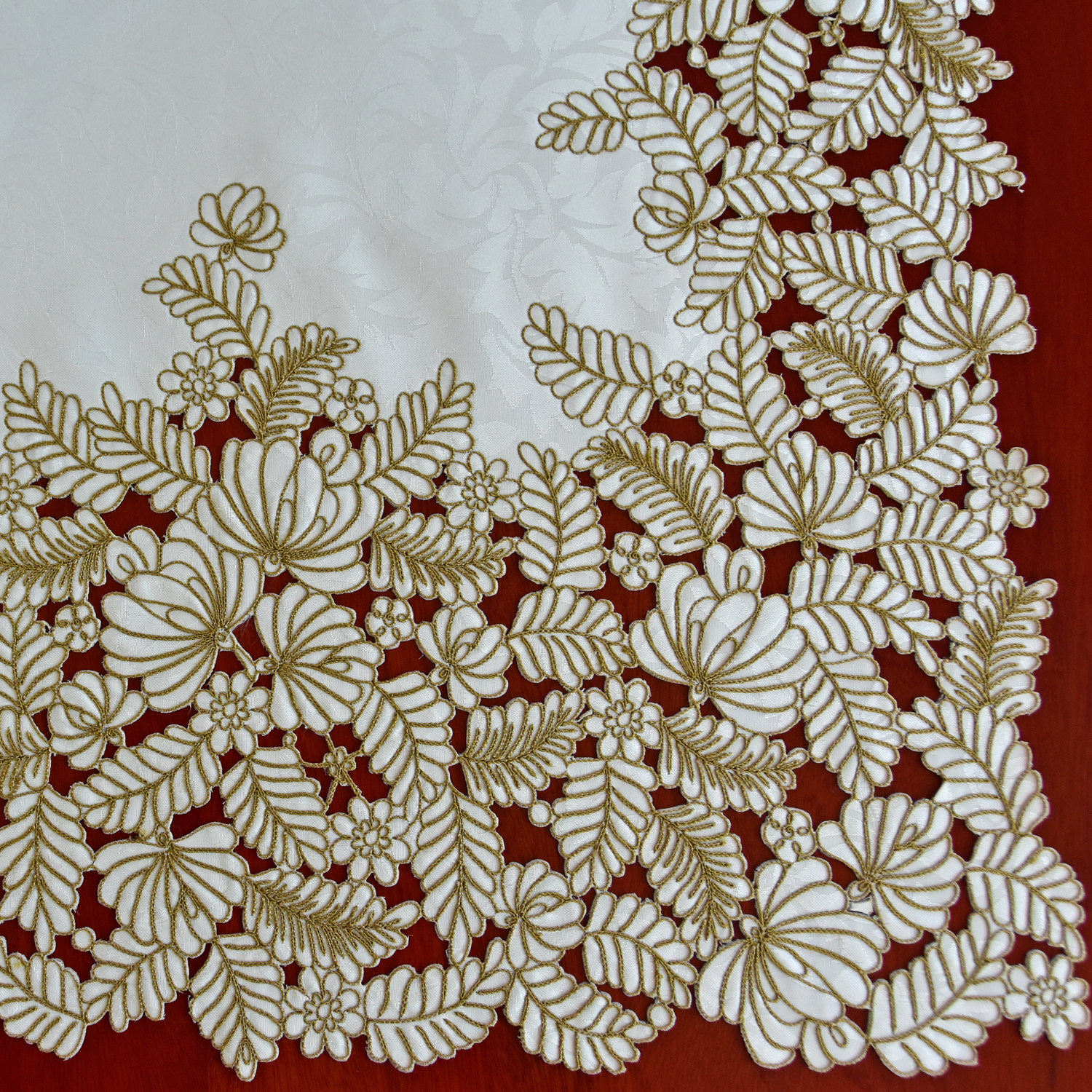 布艺刺绣桌布桌垫茶几斗柜电视柜盖巾台布田园欧式美式中式包邮i.