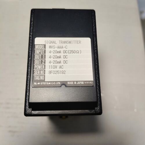 议价M-SYSTEM WVS-AAA-C 信号转换器 现可维修
