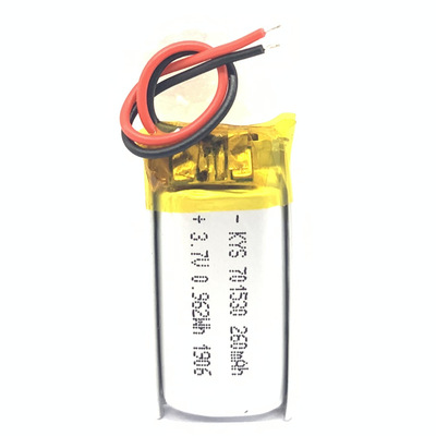 UN38.3认证纯钴701530 681530 3.7V260mAh 651530 601530锂电池