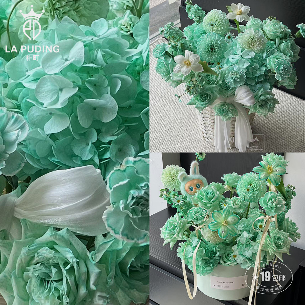 LA朴町薄荷绿染色剂多彩绚烂