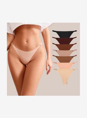 Women'sone-piecelow-waistunderwear一片式低腰内裤女