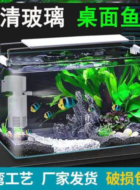 Super white aquarium glass fish box  fish tank