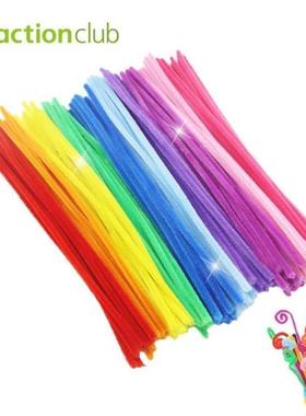 pcs chenille stems diy materials pipe cleaner children ed
