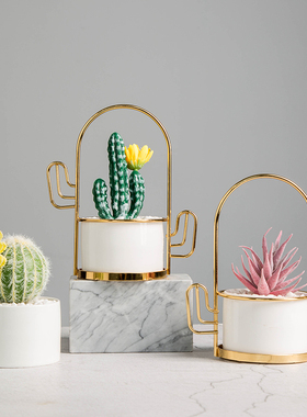 simulation plant potted ornaments creative fake flowers