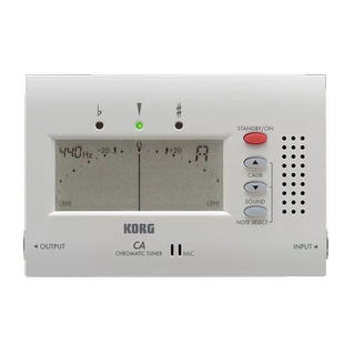 KORG CA-40木吉他调音器电吉他贝司小提琴二胡古筝通用CA50校音表