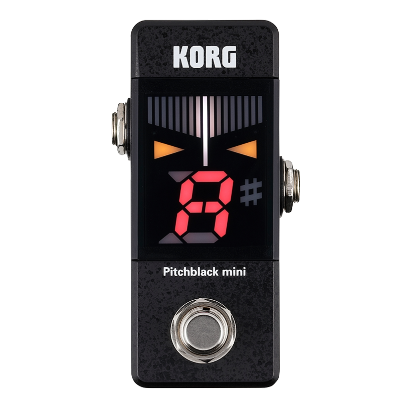 KORG调音单块吉他贝斯校音表