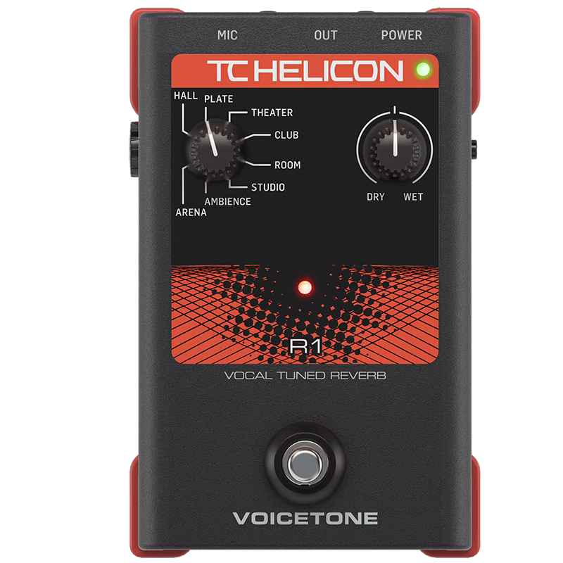 TCHelicon电吉他T1R1混响单块