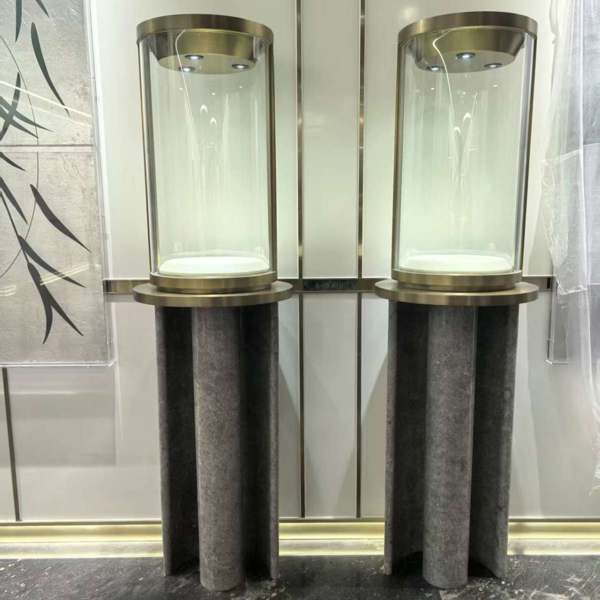 精品不锈钢珠宝柜玻璃柜饰品柜博物馆柜台陈列柜展示柜展柜