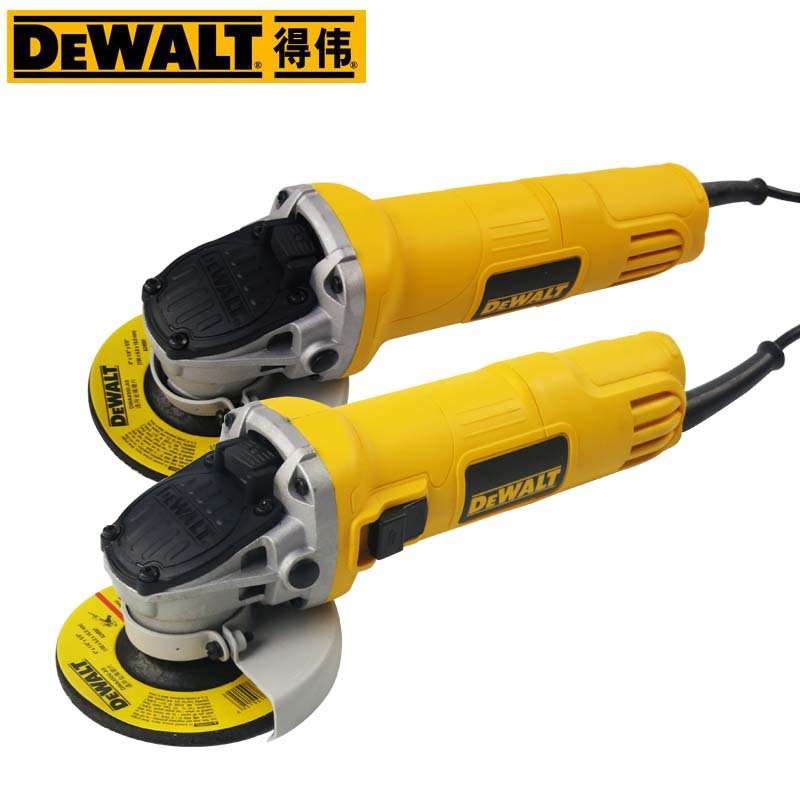 得伟(DEWALT)角磨机 小型打磨电动切割机大功率手持角向磨光机