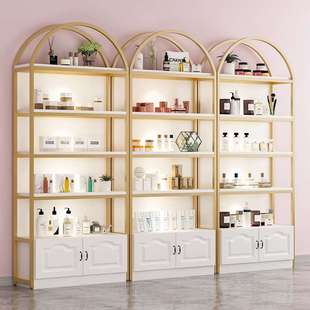 美容院置物柜化妆品展示柜产品陈列柜美甲展示架美容院货架组合