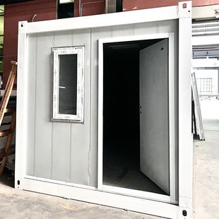 折叠式集装箱房活动房彩钢板房防水临建宿舍折叠房办公室折叠箱房
