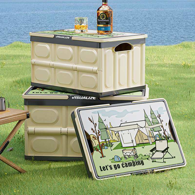 户外折叠式露营大容量野营折叠箱汽车车载可折叠后备箱手提野餐箱,户外/登山/野营/旅行用品,露营折叠箱,淘宝优惠券,粉丝福利购,淘宝优惠卷