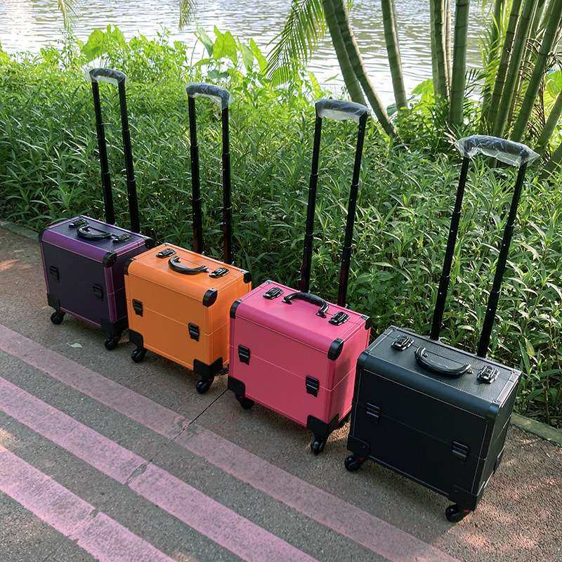 沐足技师工具箱足疗足浴K歌上钟美容医美PU皮质万向轮拉杆箱,收纳整理,化妆箱/盒,淘宝优惠券,粉丝福利购,淘宝优惠卷