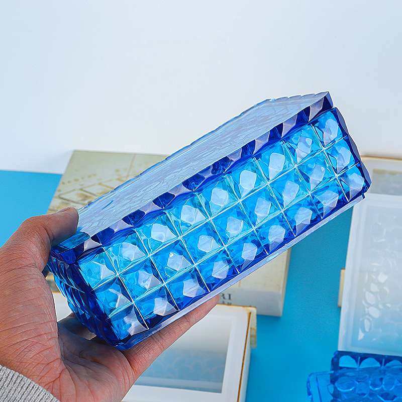 胖丫丫diy滴胶模具长方形正方形钻石叠叠乐硅胶模具 专用底盒模具,收纳整理,桌面收纳盒,淘宝优惠券,粉丝福利购,淘宝优惠卷
